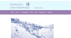 Desktop Screenshot of northamptoncolonhydrotherapy.com